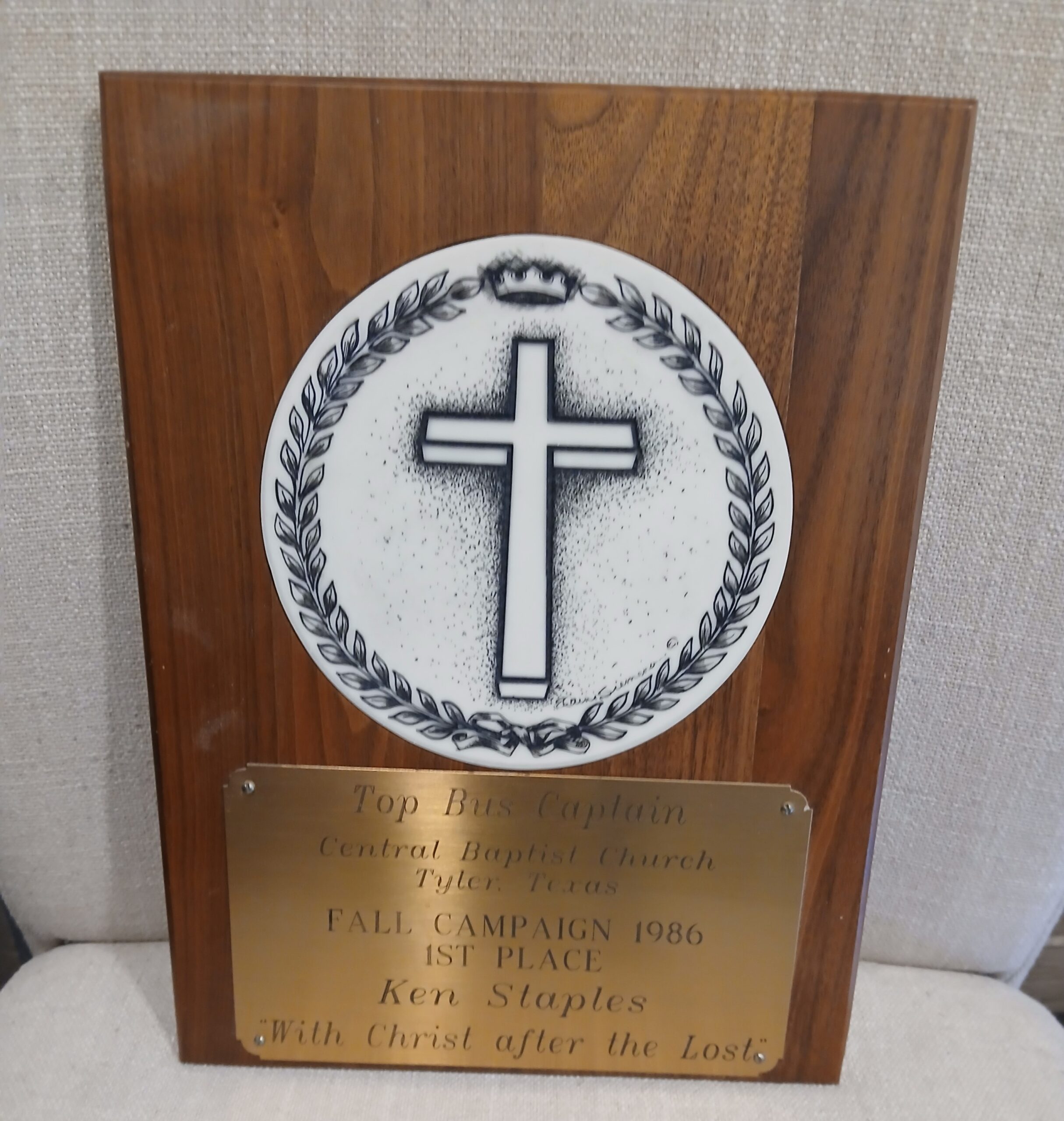 1 of my many awards